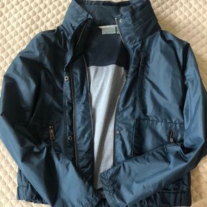 Athleta Navy Blue Bomber Jacket